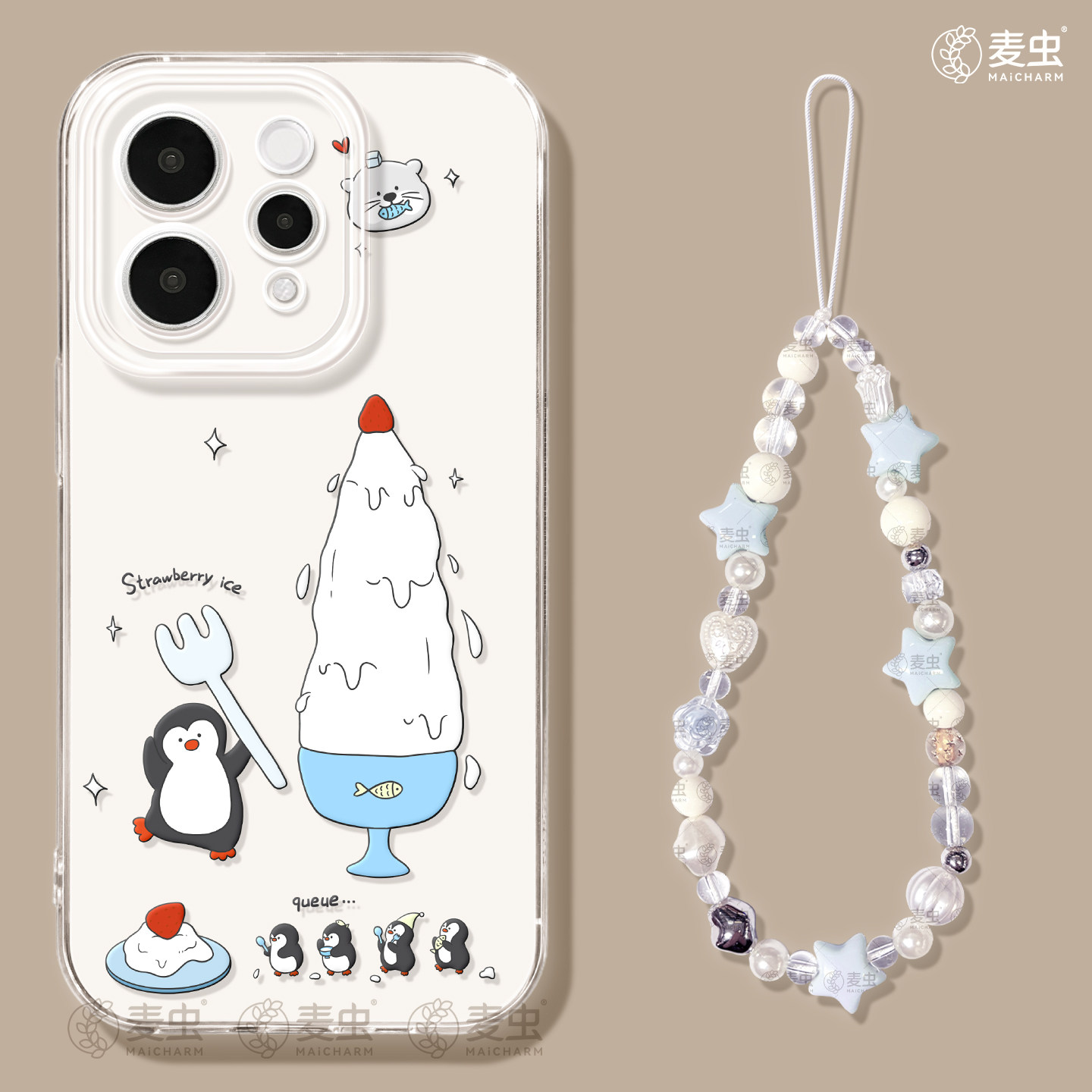 适用vivos60手机壳女款s50pro保护套vivo全包18防摔s15/s12高级s18硅胶s16软s17外壳30雪糕19好看企鹅新款s20图片