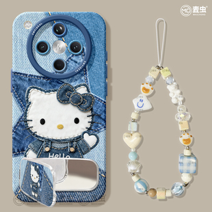 适用oppofindx8s手机壳findx9pro保护套硅胶ultra全包防摔x7por高级外壳x6牛仔KT猫0pp0好看x8pro新女款 软壳