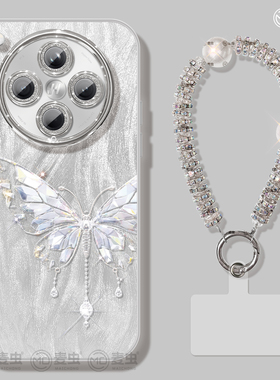 适用oppofindx8s手机壳女款findx9保护套x7硅胶ultra全包s+防摔reno14镜头膜13蝴蝶炫彩oppo好看pro新款a96软