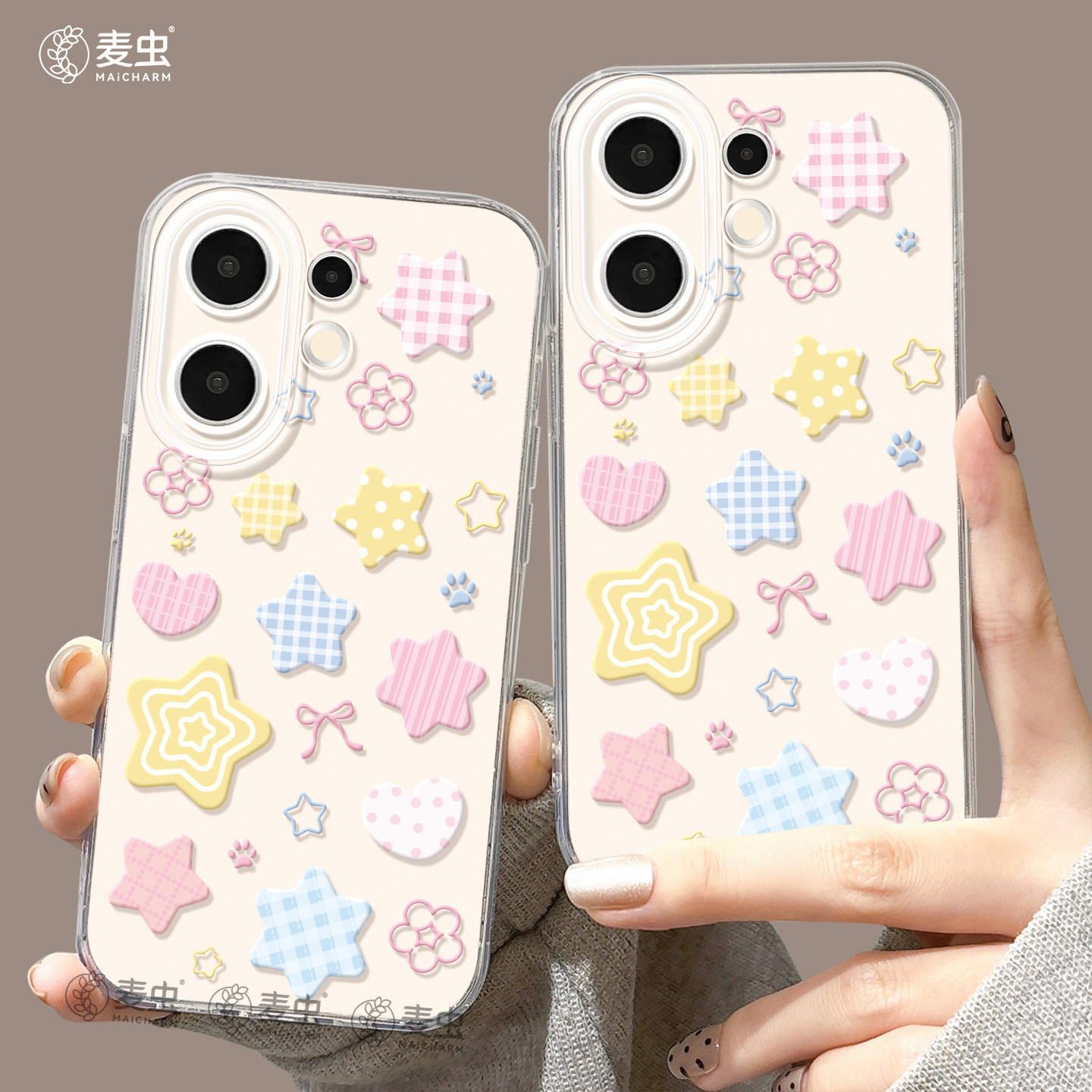 适用vivos50手机壳女款s30pro保护套vivo s16e全包18防摔s15/s12高级s18硅胶软s17外壳星星19好看蝴蝶新款s20