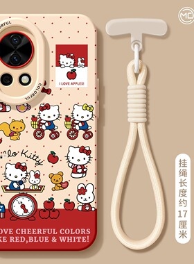 适用华为nova14手机壳女款nova13pro保护套全包novo12硅胶9防摔8磨砂7se活力版6KT猫11凯蒂ultra卡通hi软外壳