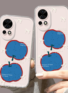 适用华为nova13手机壳女款nova12pro保护套全包novo11硅胶9防摔8透明7se活力版6蓝色10好看ultra苹果hi软外壳