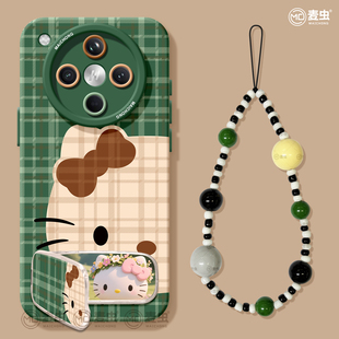 适用oppofindx8s手机壳findx9pro保护套硅胶ultra全包防摔x7por高级外壳x6格子KT猫0pp0好看x8pro新女款 软壳