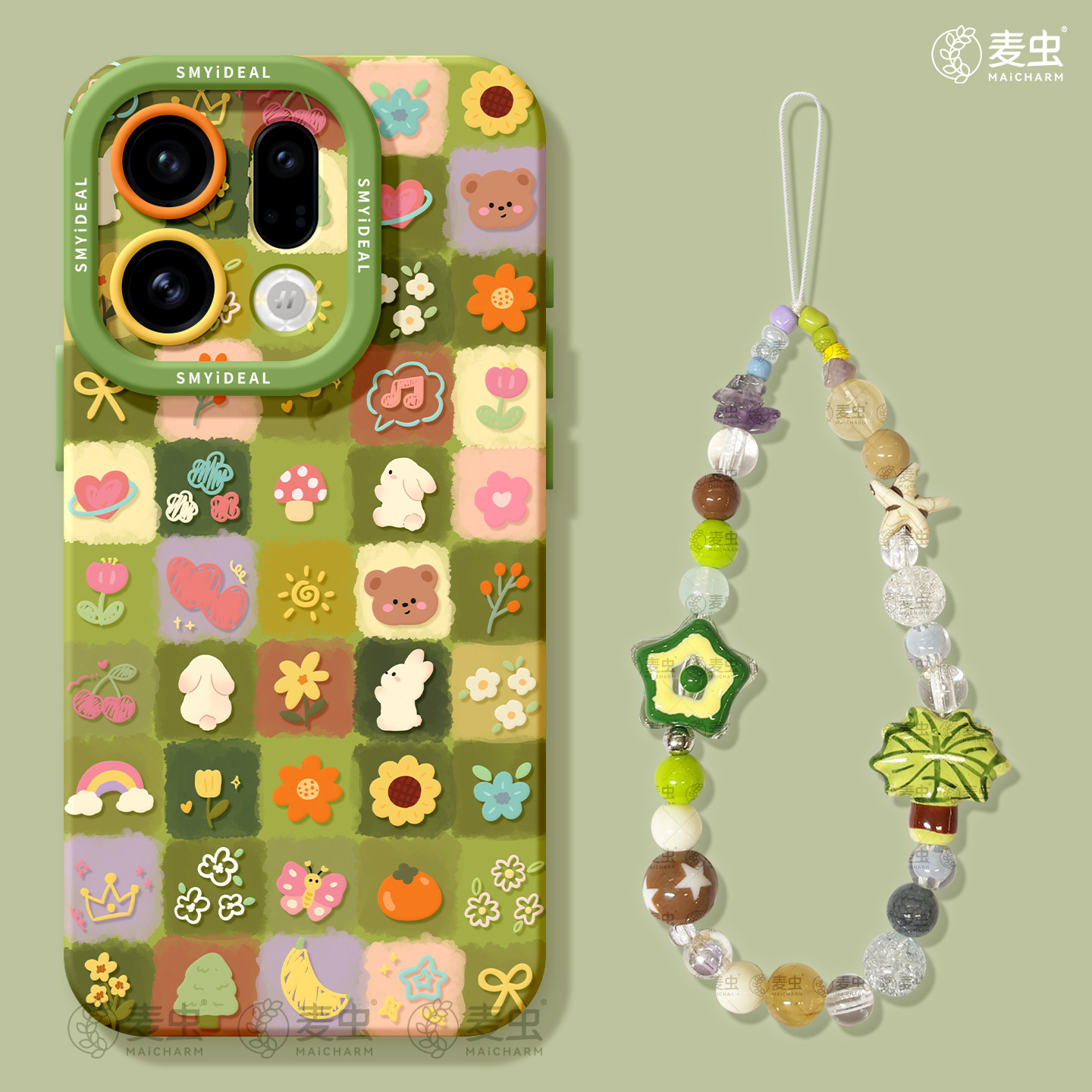 适用oppofindx9手机壳findx7pro保护套硅胶ultra全包防摔x6por高级外壳x5碎花小兔0pp0好看x8s+新女款pro软壳