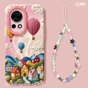 适用华为nova14手机壳女款nova13pro保护套全包novo12硅胶9防摔8高级7se活力版6油画11卡通ultra小镇hi软外壳