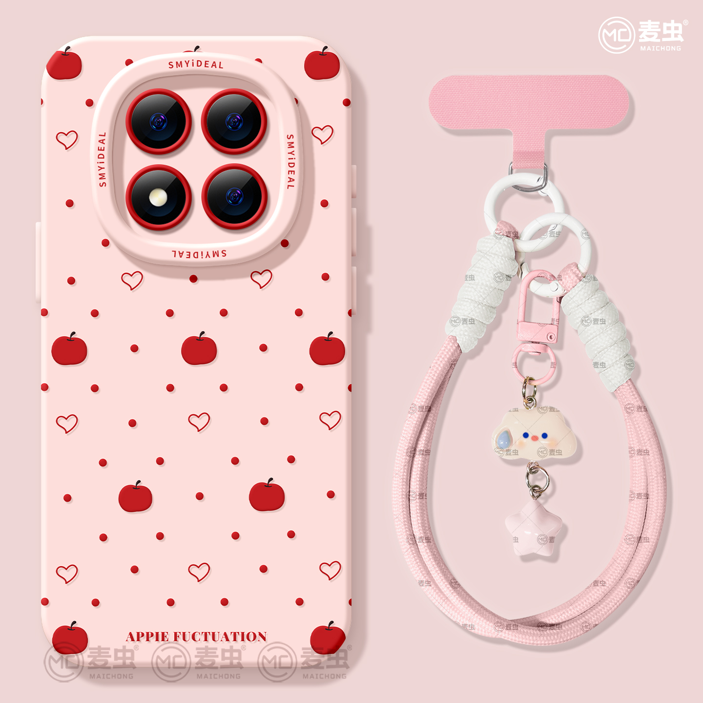 适用红米note15pro手机壳女款note14保护套小米高级note11pro硅胶防摔13por+全包redmi波点12turbo软好看苹果