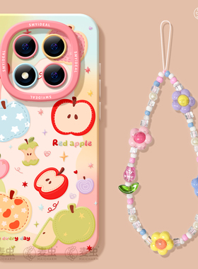 适用红米note15pro手机壳女款note14保护套小米高级note11pro硅胶防摔13por+全包redmi好看12turbo软苹果春日