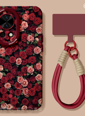 适用华为nova14手机壳女款nova13pro保护套全包novo12硅胶9防摔8磨砂7se活力版6清新11玫瑰ultra高级hi软外壳