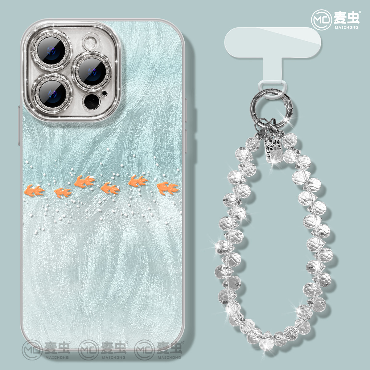 金鱼适用苹果16promax手机壳华为nova14新款荣耀400