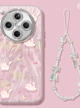 适用oppofindx8手机壳女款findx9pro保护套硅胶ultra全包防摔reno12镜头膜11猫咪高级oppo超火pro新款a96软壳