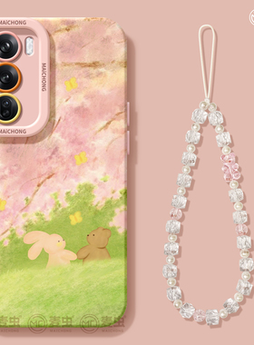 适用opporeno15手机壳女款reno14pro+保护套13全包pro硅胶8防摔reno7se高级oppo软壳10/11兔子可爱12简约外壳