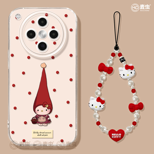 适用oppofindx9手机壳findx7pro保护套硅胶ultra全包防摔x6por透明外壳x5KT猫圣诞0pp0好看x8s pro软壳 新女款