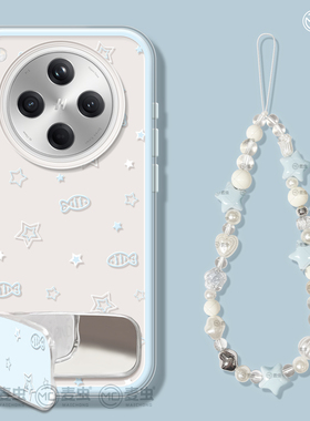 适用oppofindx8s手机壳findx9pro保护套硅胶ultra大孔防摔x7por高级外壳x6星星小鱼0pp0支架x8pro新女款软壳