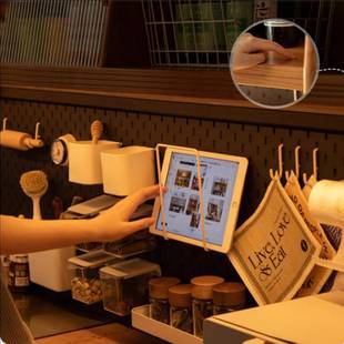 免打孔洞洞板置物架源氏木语洞洞板配件挂钩黑色收纳整理展示架