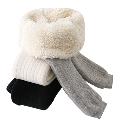 儿童打底裤冬季加绒加厚