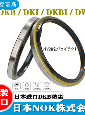 日本NOK进口DKB 110*126*9/12-AR4196F5唇口外铁壳防尘油封密封圈