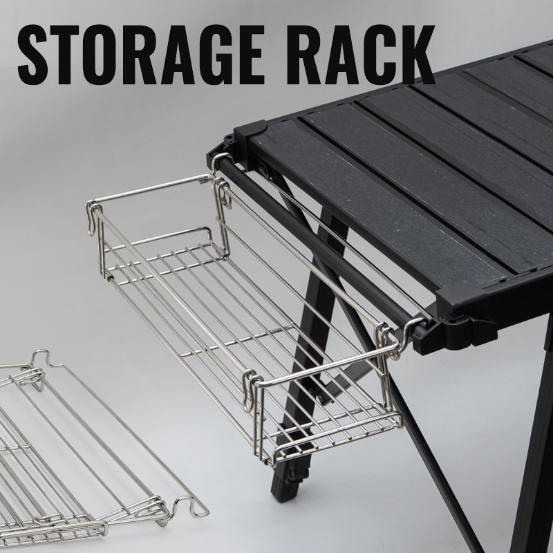 CLS户外铝板桌侧挂网IGT桌拓展支架置物架折叠桌延伸挂篮折叠挂架