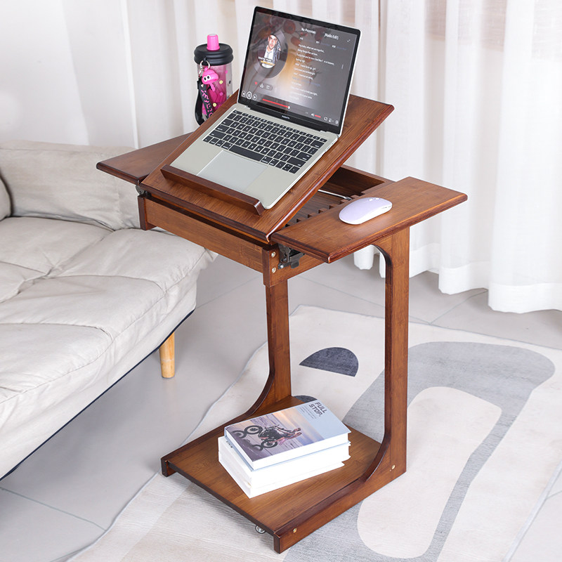 升级款边桌可移动茶几多功能沙发边几可旋转可折叠学习桌阳台桌子,住宅家具,电脑桌,淘宝优惠券,粉丝福利购,淘宝优惠卷