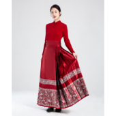 德道汉服 日常百搭 国风汉服2023款 吉光片羽 明制马面裙新中式