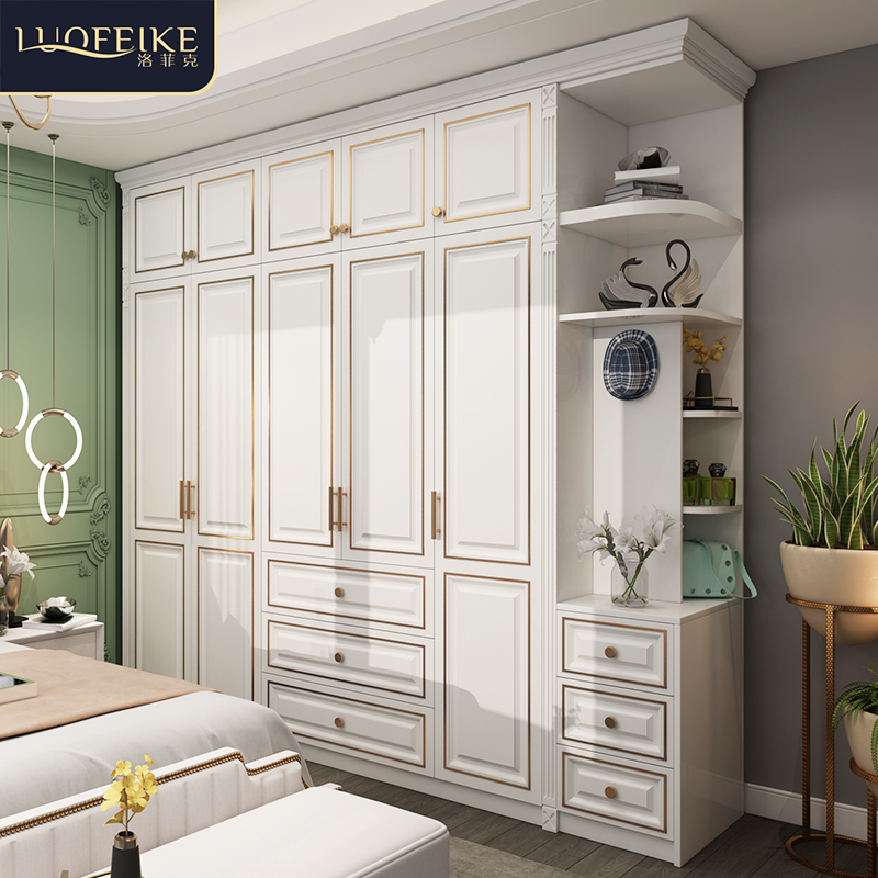 3期免息欧式卧室六门轻奢衣柜