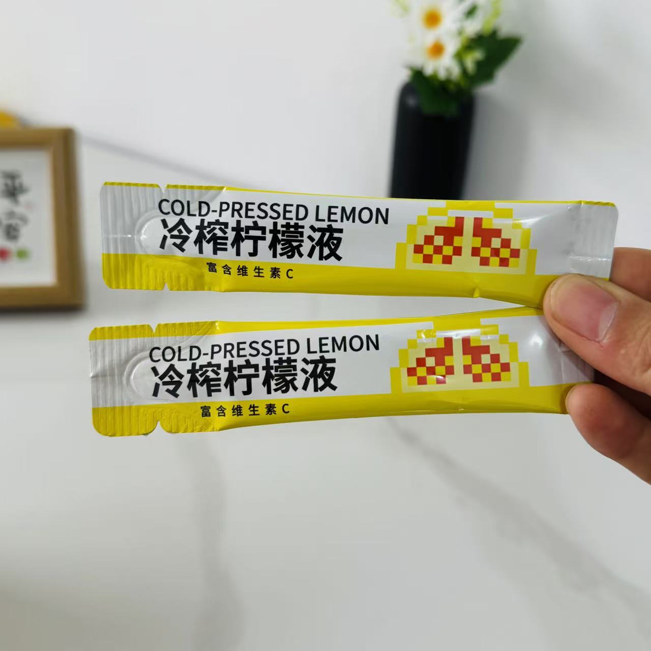 【严选】冷榨香水柠檬汁浓缩原汁冲饮柠檬水小包装饮料冷冲饮柠檬
