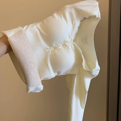 10A抗菌羊绒桑蚕丝秋冬秋衣套装