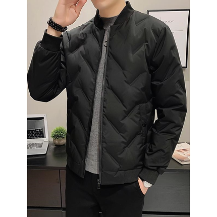 yishion以纯官方网店铺正品男款轻薄羽绒服男士冬季保暖棉袄外套