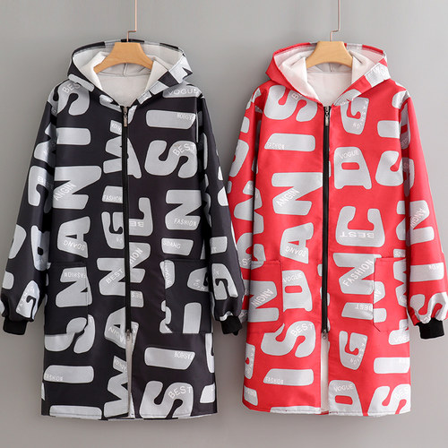 上班防油女长袖围裙正穿拉链加绒成人