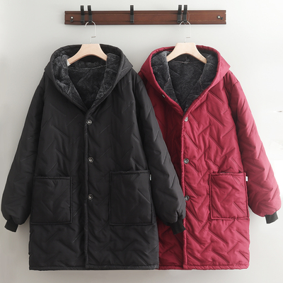 加肥加大外穿保暖防寒干活工作服