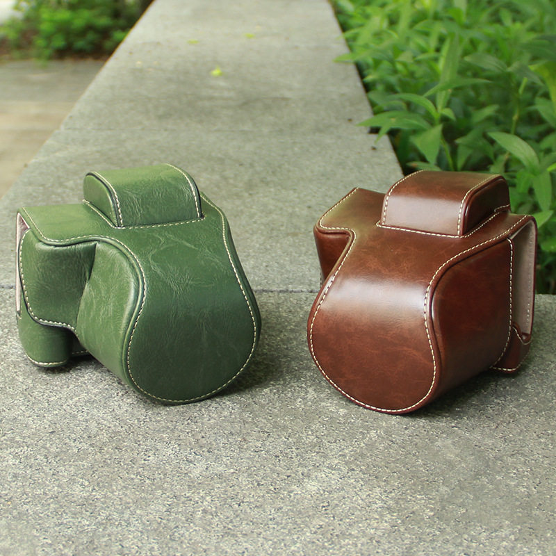 适用佳能 R50相机包R100皮套18-45mm 或RF50 F1.8 保护壳单肩全包