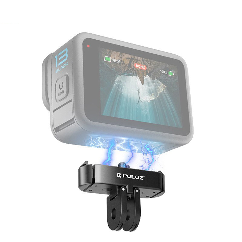 适用于GoPro Hero 13 Black磁吸快拆底座 金属转接底座