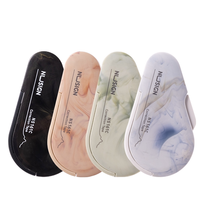 得力修正带纽赛自然流体改正带初中生用高级感流体系列高颜值女生改正带可换替芯涂改带去字改字带