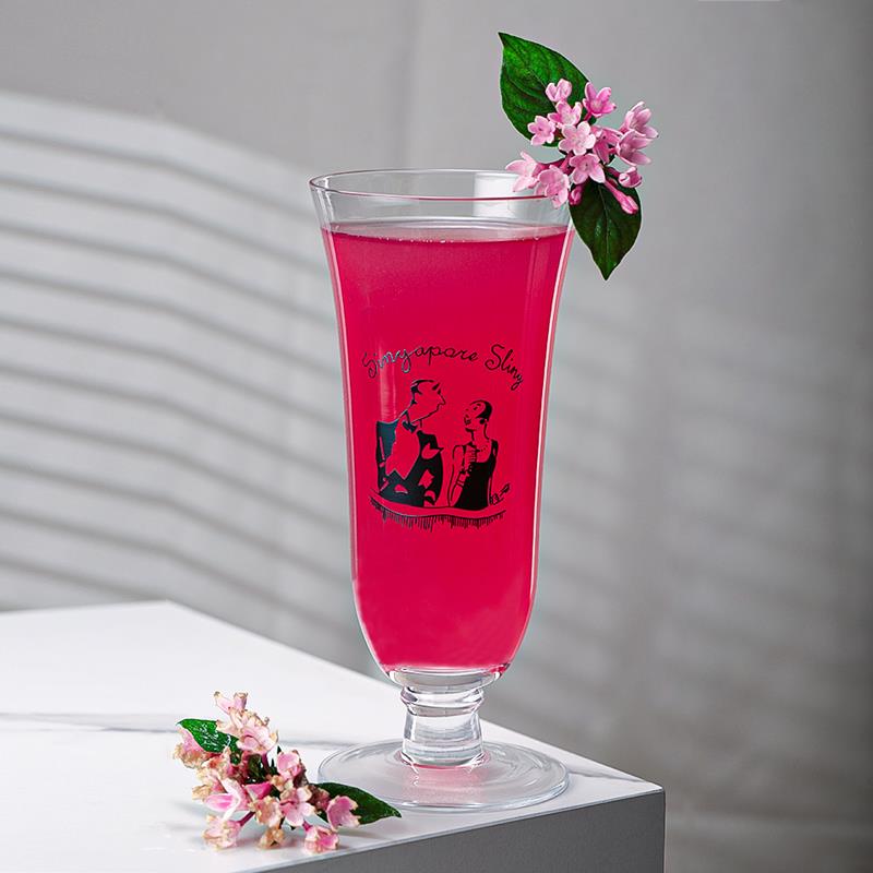 酒吧灵魂380ml新加坡司令专用鸡尾酒杯果汁杯奶昔杯冰咖啡杯水杯