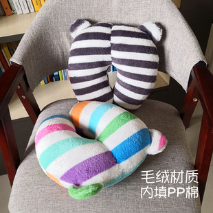 精选u型枕单人颈椎枕头睡觉专用可爱旅行便携u形头枕护颈枕脖子睡