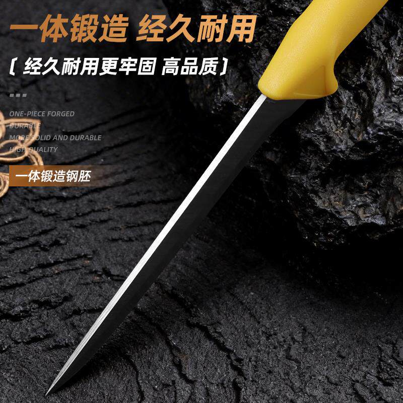 龙之艺商用剔骨刀不锈钢屠夫卖肉专业剃骨刀屠宰刀杀猪专用刀具