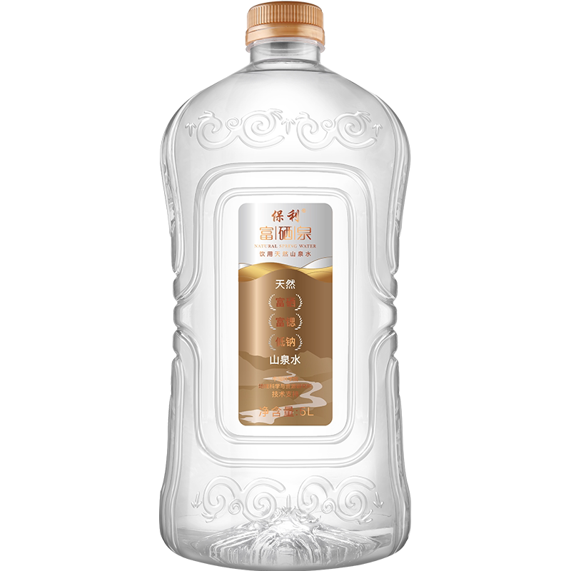 保利富硒水陕西天然瓶天然矿泉水