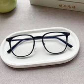 素颜黑框男女初高中大学生眼镜近视远视散光佩戴显瘦平光防蓝光