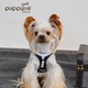 puppytie狗狗牵引绳狗链子小型犬可调节宠物用品遛狗背心式 胸背带