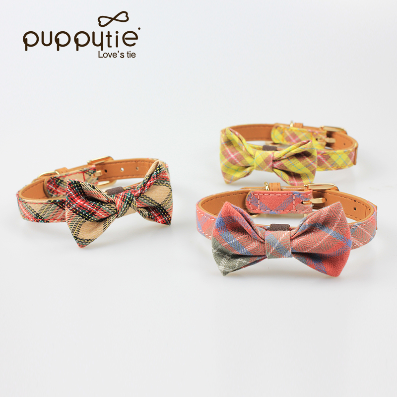 puppytie项圈蝴蝶结中型宠物狗狗