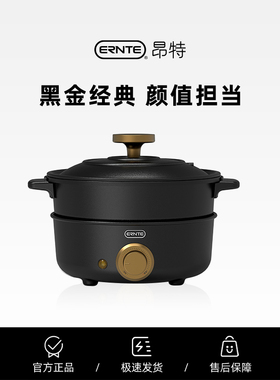 昂特ERNTE快煮锅两件式锅小火锅多功能一体锅家用一人锅2一3电锅