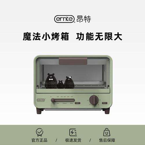 ERNTE ETS-2101-OG昂特ERNTE电烤箱迷你单层家用小型新款多功能台