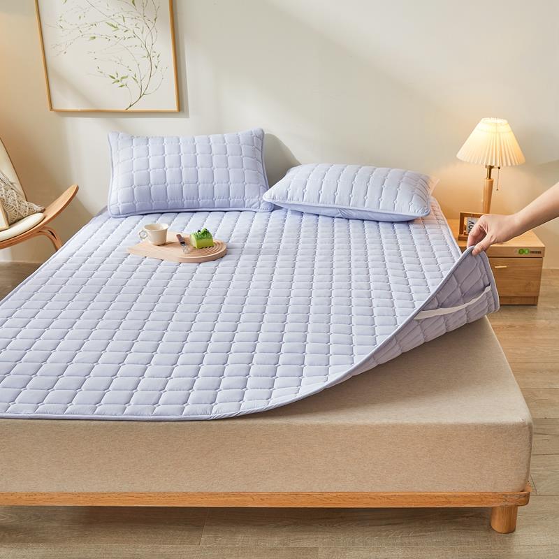 褥子床垫床垫子上的铺底垫背单人学生宿舍垫被190x90cm床护垫薄款