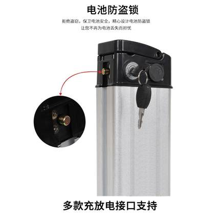 电动车锂电池48v36v20ah大容量代驾折叠电动自行车电瓶通用可拆卸