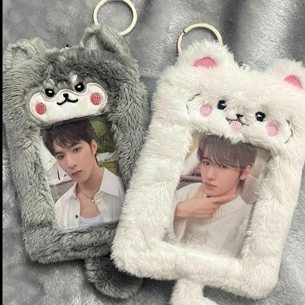 毛绒卡套时代少年团时代少年团春日记忆卡套毛绒卡套爱豆小卡