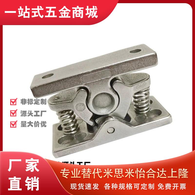 HGT10-65球形扣卡槽式 较紧型(推出力47N)门碰锌合金大力重型碰珠