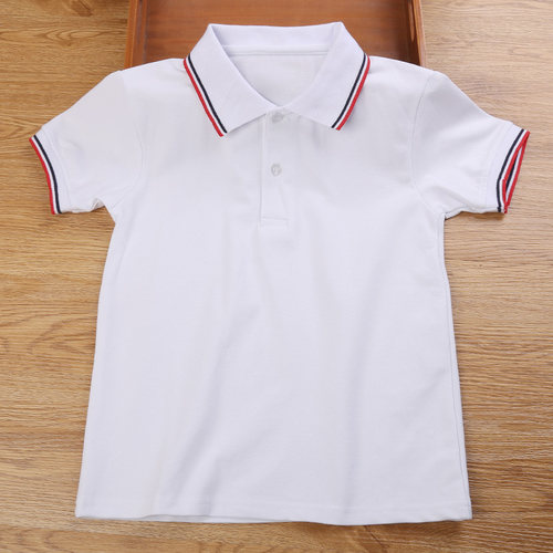 短袖T恤男女童POLO衫校服班服