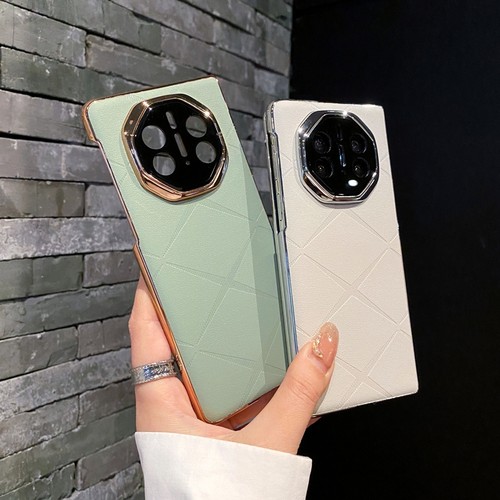 适用于华为matex5手机壳魅特x5折叠屏matex5典藏版新款matax外壳保护套ALT-AL10星芒纹5x的素皮mx5单后壳高端