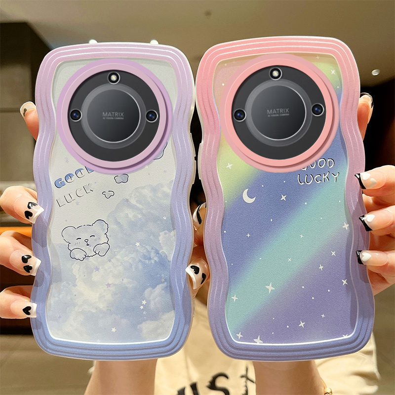 荣耀x40/40i/40gt/x30卡通波浪纹