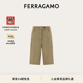 新年礼物 FERRAGAMO菲拉格慕女士精裁百慕大短裤