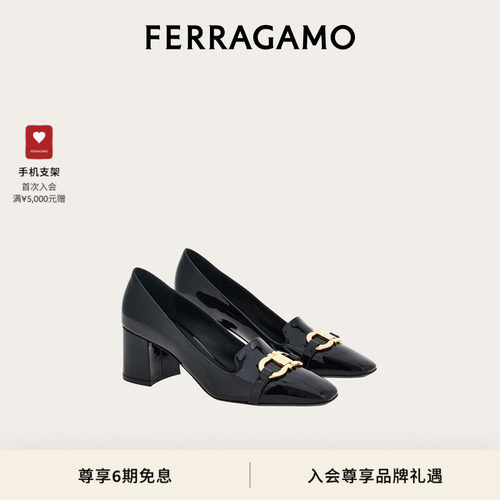 FERRAGAMOGancini扣饰高跟鞋